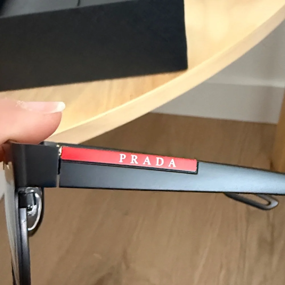 PRADA Black Square Sunglasses - Picture 8 of 8